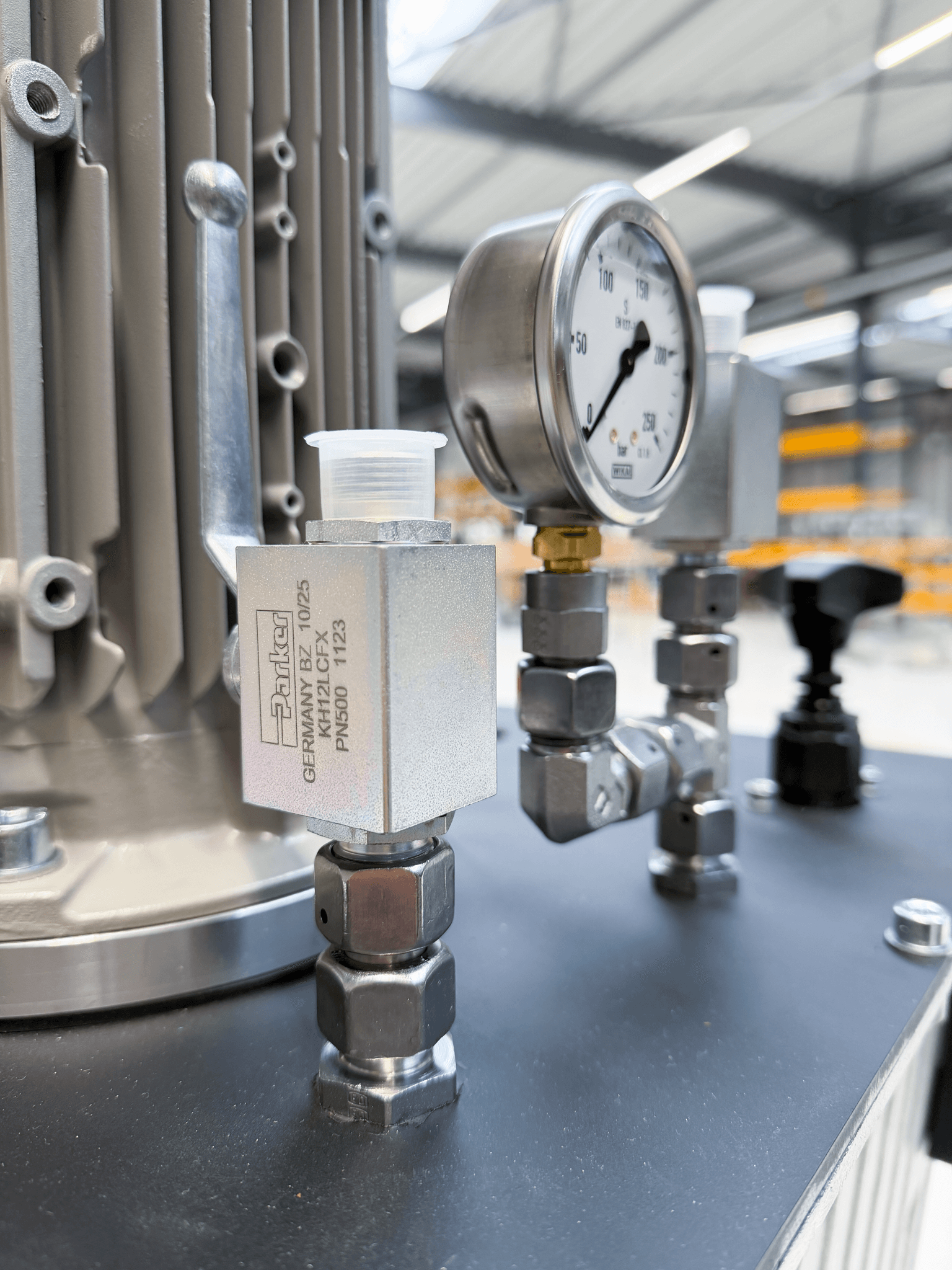 Hydraulikaggregat-Bau — kundenspezifische Fertigung